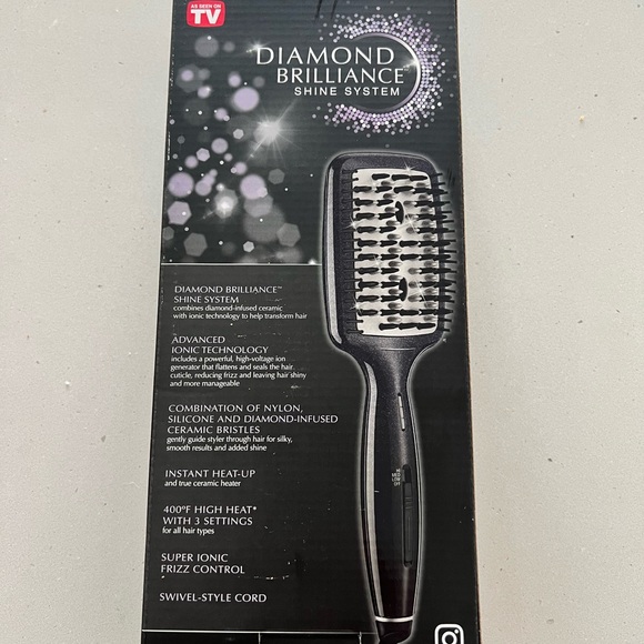 Infiniti Pro Conair Diamond Infused Paddle Brush - Picture 2 of 2